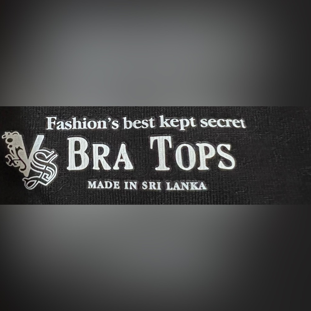 Victorias Secret black tank with built in bra​​​ - Picture 5 of 8